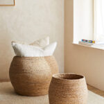 Seagrass 2-Sets Oval Basket