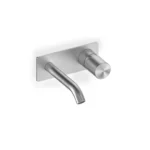 Elegant Concealed Basin Mixer 100% Italian Stainless Steel High Quality Brass Valve Core Built-in Washbasin Mixer