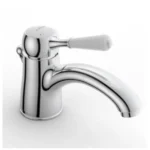 Elegant Italian Stainless Steel Single-Hole Bathroom Mixers Top Models 100% High Quality Valve Core Retail Export Basin Faucets