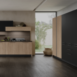 The Stosa Infinity 09 kitchen is one of the Infinity model configurations, characterized by a modern design and high compositional flexibility that ranges from Nordic style to metropolitan look.