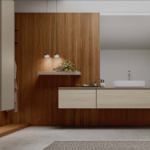 "Shape" embodies a bathroom concept where stylistic research meets everyday practicality. This collection interprets contemporary needs for functionality without overlooking a single detail.