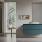 The Shape n. 29 composition by Arcom Design is a modern furnishing solution featuring a groove profile, allowing for a refined and customizable aesthetic.