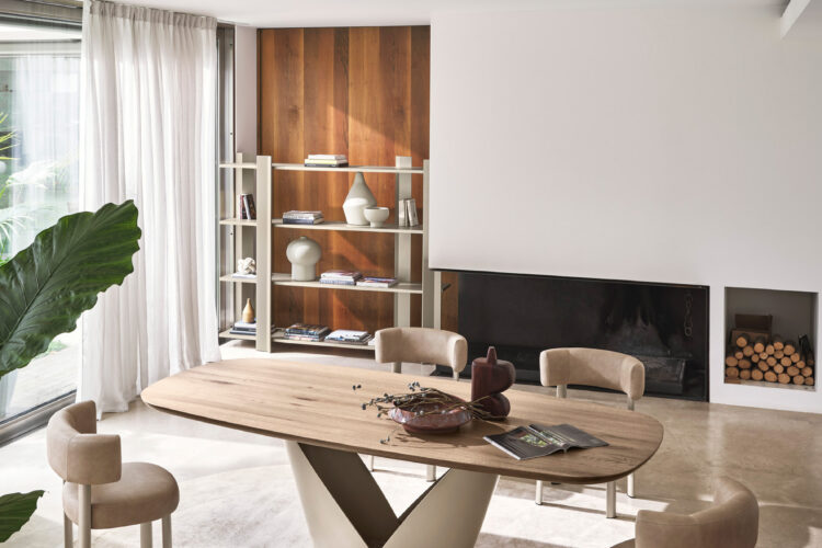 Calligaris BEAN: Modern Organic-Shaped Rug (Indoor/Outdoor)